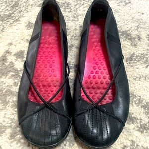 Black Privo penny loafers